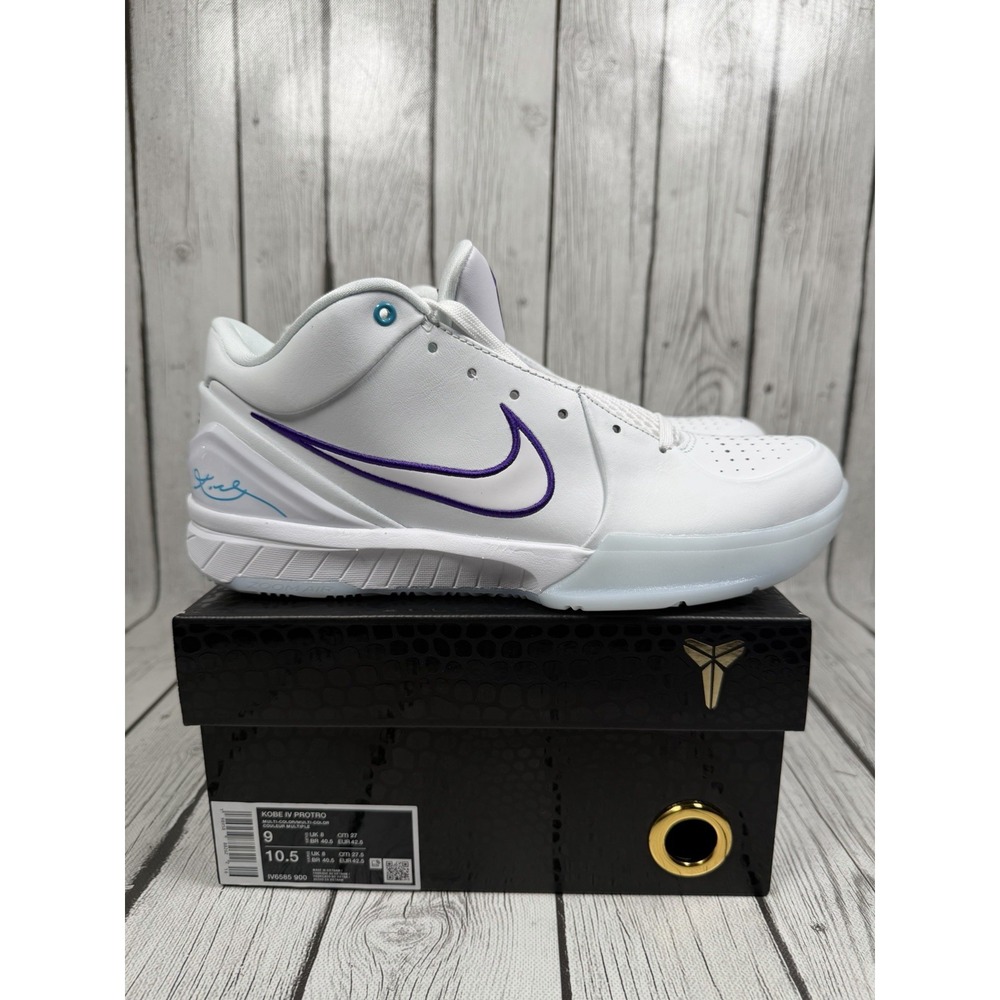 Nike Kobe 4 Protro Draft Day Pack Mystery Hornets IV6585-900 Size 9 New Open Bag